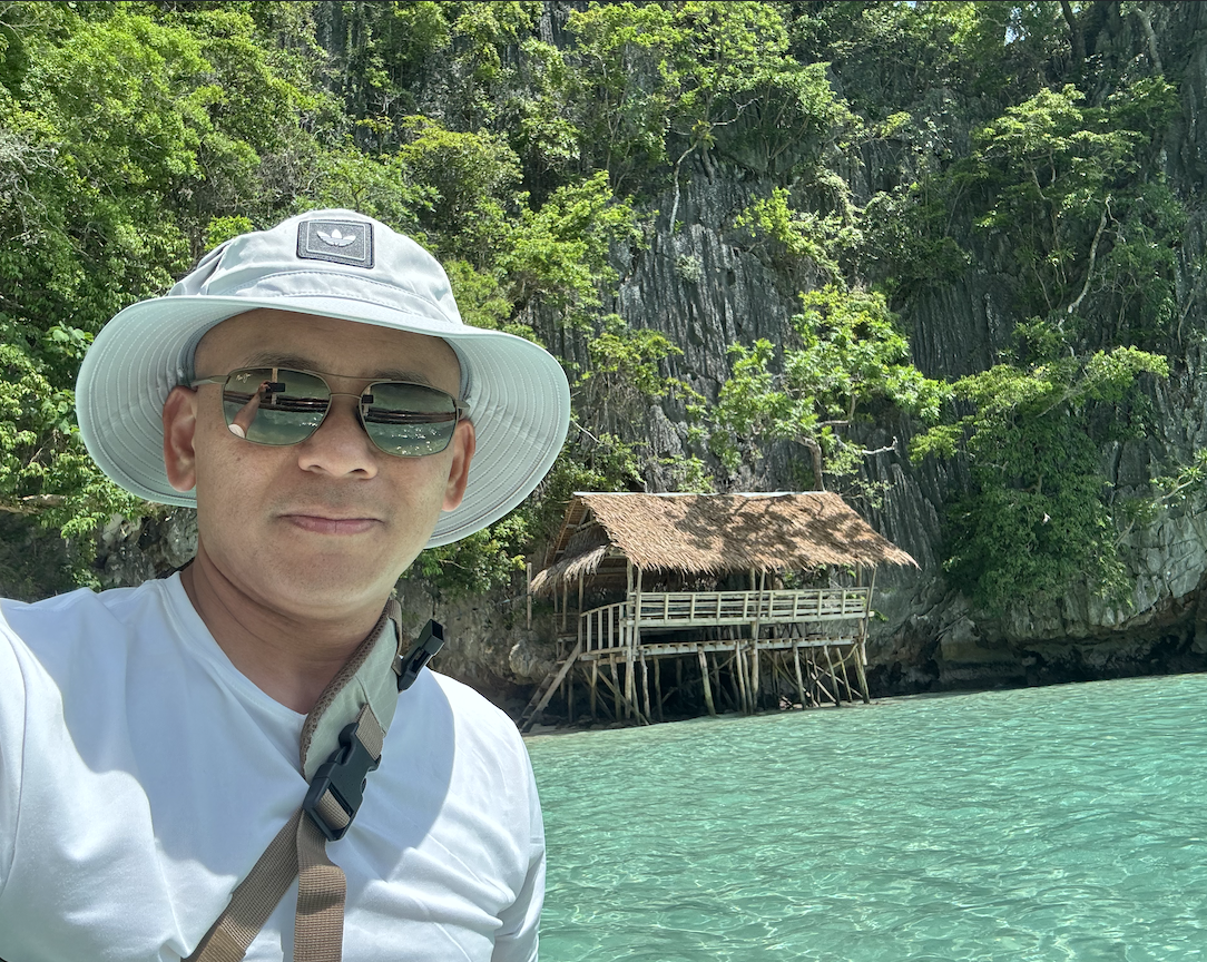 Dr. Tony Hoang during a trip in the Philippines